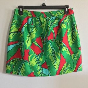 Vineyard Vines Banana Leaves Skirt